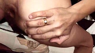 Can this 36-year-old couple handle their homemade anal compilation?