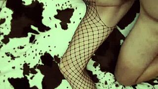 Can this 36-year-old couple handle their homemade anal compilation?