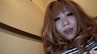 naughty asian chick sarina tsubaki eaten out and fucked in threesome