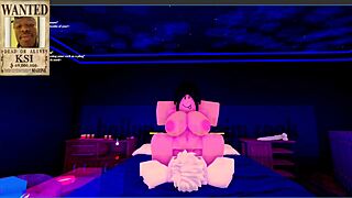 I met my dream goth mommy in roblox condo rp