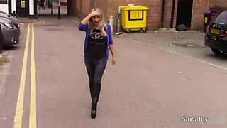 Lesbo Alert Sensual Kaz B with Glasses