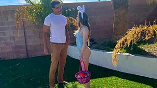 i take huge cock in easter bunny cosplay alaina taylor