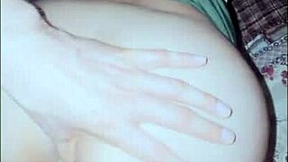 I felt so excited going to my stepsister's room to eat her beautiful big ass while watching TV