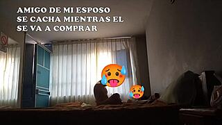 friend joins in bed while husband trains we rent beds for group