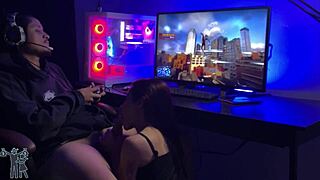 Wife competing against Marvel Spider-Man 2 in hardcore homemade game
