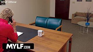 Principal Enjoys Deepthroat, Titty Fuck, and Handcuffed Face Sitting with Teacher