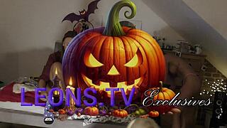 Hot Girls Halloween Party Flash Boobs and Naked Ass