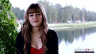 Harmony Vision's teen 18+ Latina Charlize Tinkerbell gets anal pounded 😍