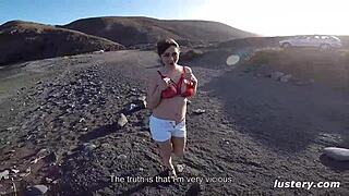 Lustery Submission 700 Miriam & Jorge - Love On The Rocks