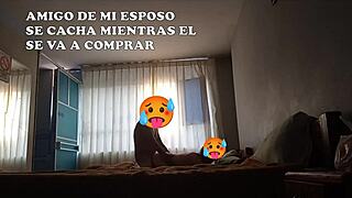 friend joins in bed while husband trains we rent beds for group