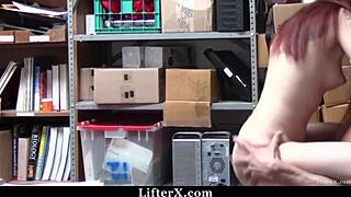 Angry Security Officer Punishes Thief With Iron Fist Domination