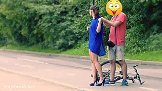 i saw jeny gettin' stripped in public on hidden cam, oh no