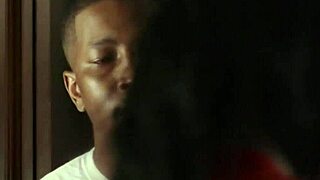 Inked teen fucked interracial till cumshot 😍