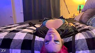 watch this hellish face fucking make the princess puke milk