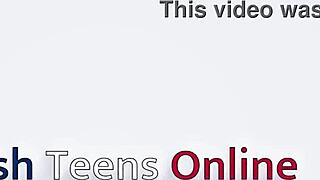 Cute 18 year old enjoys pussy licking