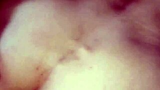 Wife bent over for anal doggystyle close up.