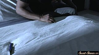 Inked teen fucked interracial till cumshot 😍