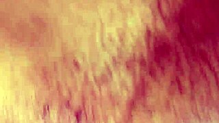 Wet pussy close-up: shaved, small tits, and cum dripping. Is it the best tease?