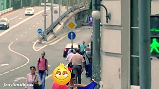 i saw jeny gettin' stripped in public on hidden cam, oh no