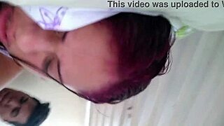 My wife moans loudly getting creampied in sportswear!