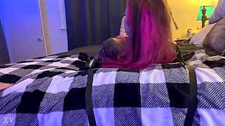 watch this hellish face fucking make the princess puke milk