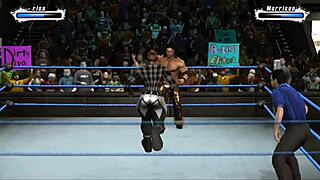 marrisa vs john morrison in wrestling match