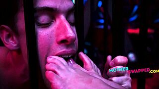 Milfs swap bratty stepsons into submissive gangbang