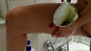 Stepsister Takes Dick In Mouth During Shower Quickie