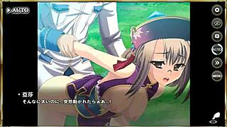 This hentai scene features Ryuu Mon in intense action