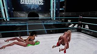 virtual pro wrestling bikini contest where competitors battle in games and competitions 😎🏆