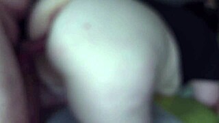 Huge Ass Stepmom Oiled Up In POV Doggy Assfucking With Kissing And Orgasm