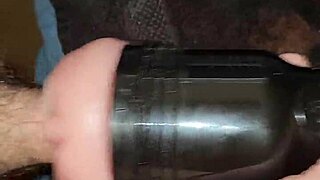 Fleshlight Stroke Session With Big Cock