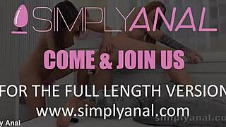 Simplyanal - Inflate Our Asses In Lesbian Anal Sex With Rimjob And Toys