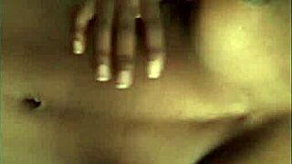 Curvy ebony solo close up