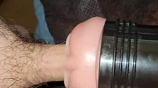 Fleshlight Stroke Session With Big Cock