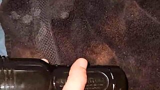 Fleshlight Stroke Session With Big Cock