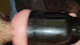 Fleshlight Stroke Session With Big Cock