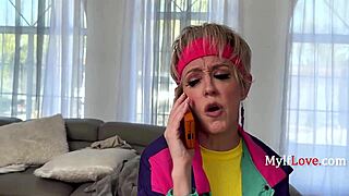 Asian Yoga Milf Falls On Client's Hardon!