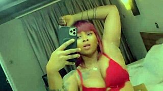 SEXY BBW HANGOUT SHOT WITH CURVY GIRLFRIEND DANCING