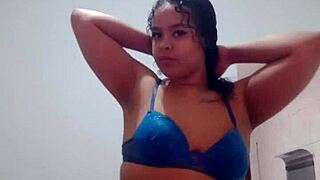 Chubby Pornstar Dances Funk And Shows Natural Tits And Big Ass To Camera