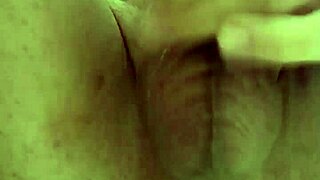 An Uncut Big Tattooed Cock Cums Hands-Free From Hard Anal Prolapse