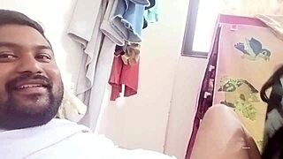 desi indian couple enjoys natural sex close up