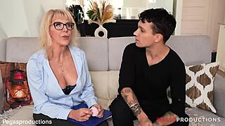 Old Bianca Gets HER ASS POUNDED By Son-In-Law Jack