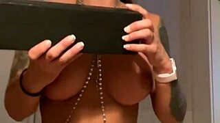 i moan as dildos enter my pussy while masturbating