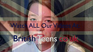 British Teen Squirts On Fucking Machine!