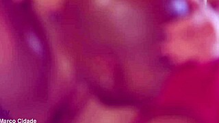 Melissa lisboa intensely licks ebony ass in gym.