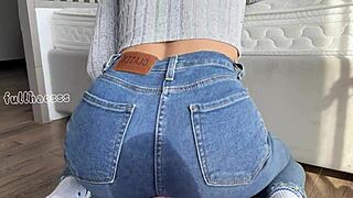 Stepmom Squirts Cum In Tight Wet Leggings