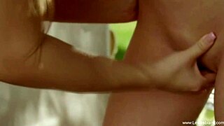 Experienced Cougar and Brunette Share Glamorous Lesbian Emotions with Toys