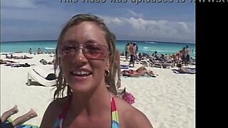 college babes give handjobs and blowjobs on spring break beaches 😎