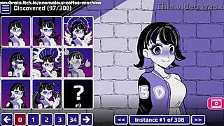 Foot Job Of A Nerd Girl On Cock